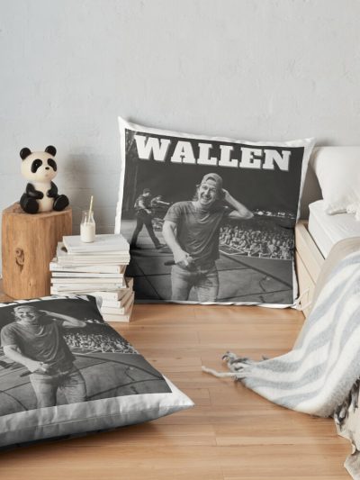 Wallen Morgan Throw Pillow Official Morgan Wallen Merch