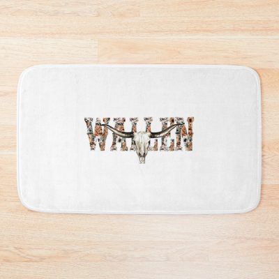 Retro Wallen Bull Skull Bath Mat Official Morgan Wallen Merch