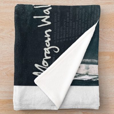 Cover Album Musician ///\=== M O R G A N Throw Blanket Official Morgan Wallen Merch