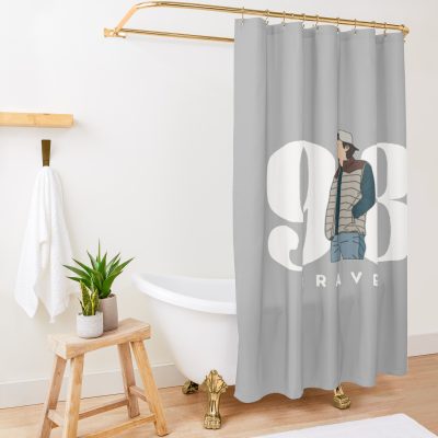 Morgan Brave Shower Curtain Official Morgan Wallen Merch