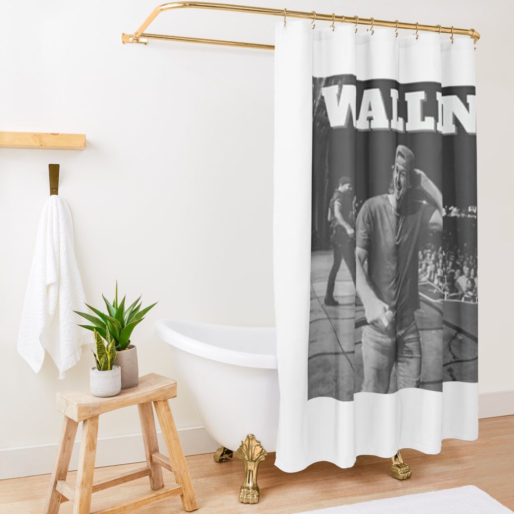 Wallen Morgan Shower Curtain Official Morgan Wallen Merch