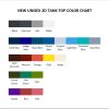 tank top color chart - Morgan Wallen Store